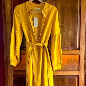 Boden linen dress size 8